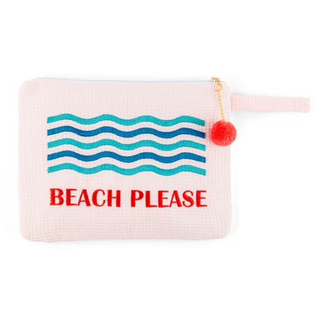 Waterproof Wet Bikini And Swimsuit Bag- Blush Pink - Unique Gift for Her