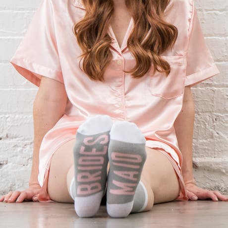 Women's Bridal Party Socks - Bridesmaid