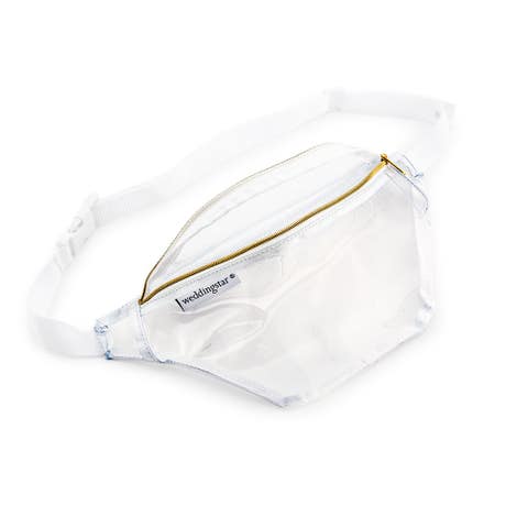 Clear Plastic Fanny Pack - Blank - Unique Gift For Him|Her
