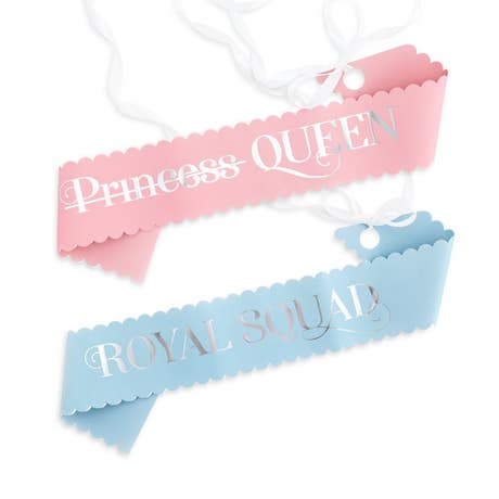 Paper Bachelorette Party Sash - Party Like A Princess