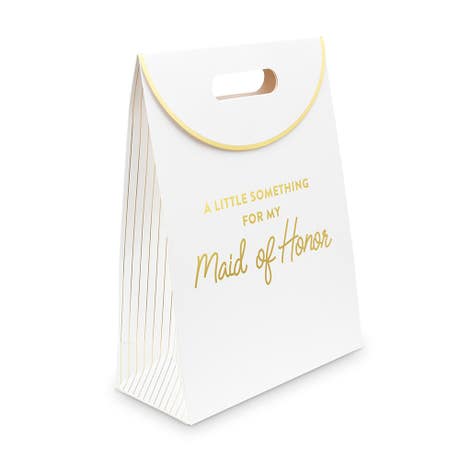 Paper Gift Bag With Handles - For My Maid Of Honor
