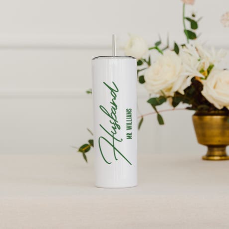 Personalized 22 oz. Tall Insulated Stainless Steel Travel Mug with Lid - Husband - Unique Gift For Him