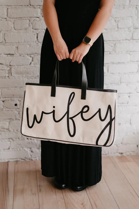 Wifey Canvas Tote