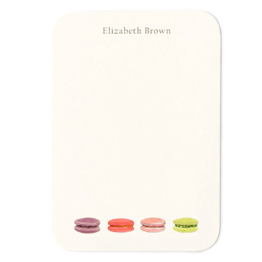 Macarons Printemps Small Note Cards