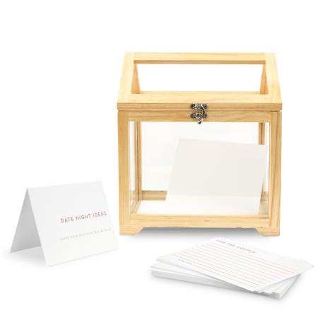 Wishing Well Card Box House with Advice & Wish Cards - Blank