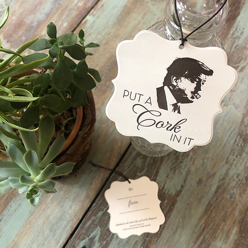 Trump Wine Tags