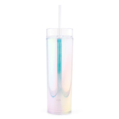 16 oz. Plastic Drink Tumbler - Iridescent