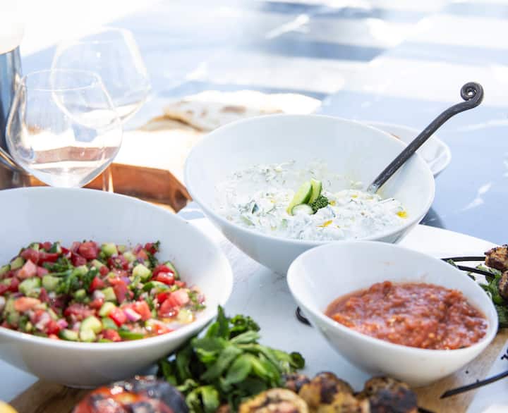 Vibrant Cali-Mediterranean Menus By Liza