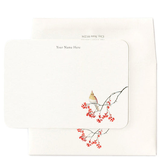 Lady Cardinal Note Cards