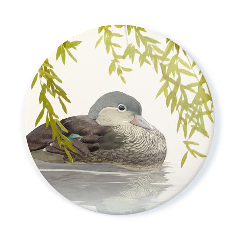 Mandarin Duck Pocket Mirror