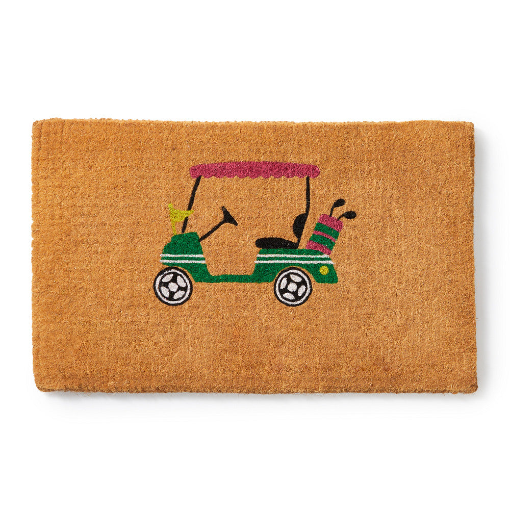 Golf Cart Personalized Doormat