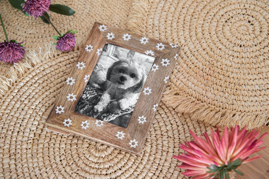 Daisy Flower 4x6 Picture Frame