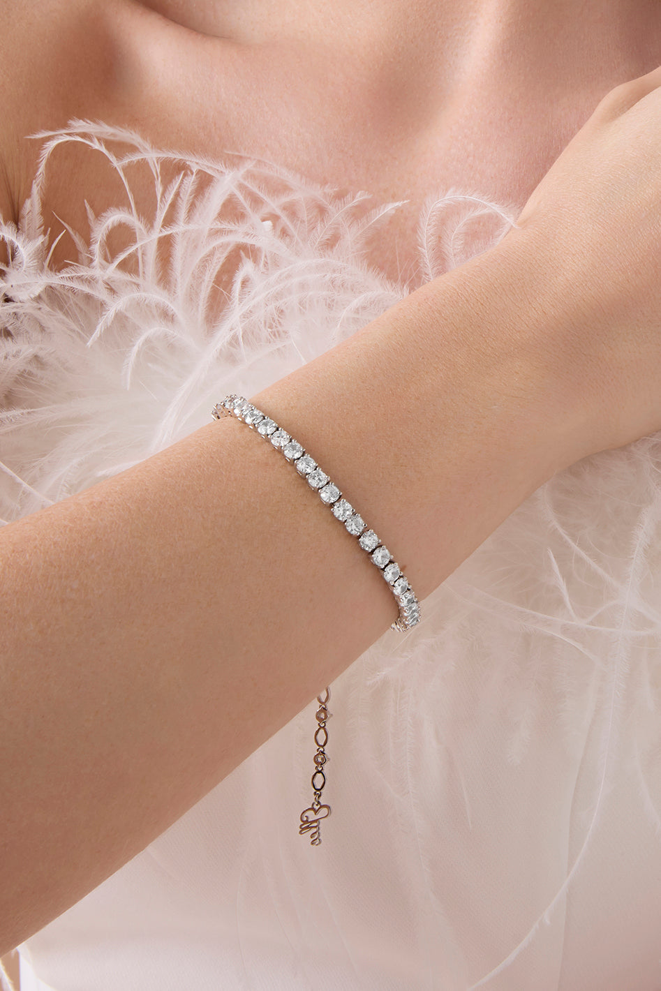 Emma Simulated Diamond Bracelet