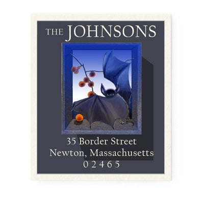 Fruit Bat Return Address Labels