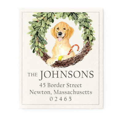 Lab Greetings Return Address Labels