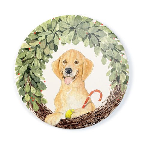 Lab Greetings Pocket Mirror