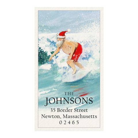 Good Tidings Panoramic Return Address Labels