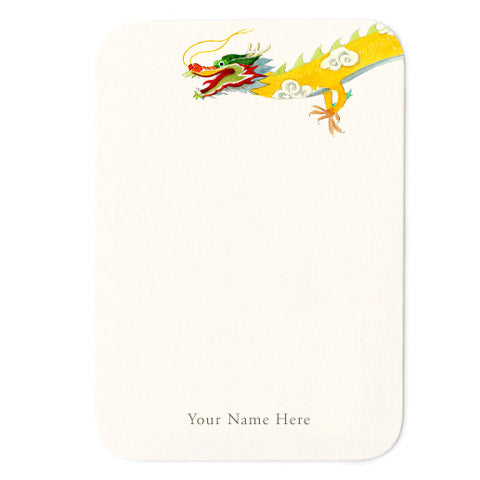 Golden Dragon Small Note Cards