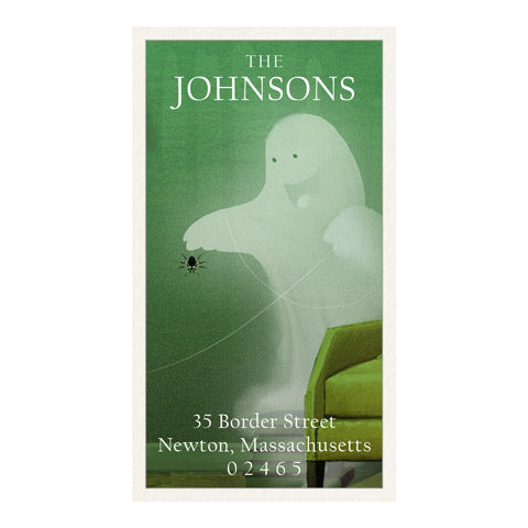 Hijinks Ghost Panoramic Return Address Labels