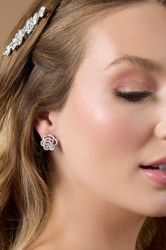Ros Swarovski Stud Earrings