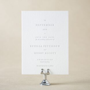 Alcott Save the Date Wedding Invitation Suite