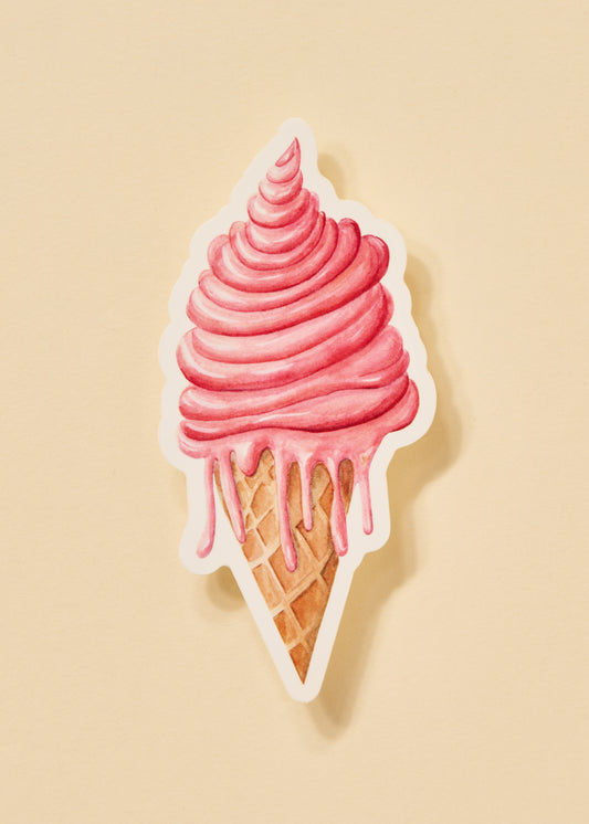 Drippy Ice Cream Cone