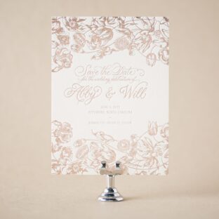 Adele Save the Date Wedding Invitation Suite