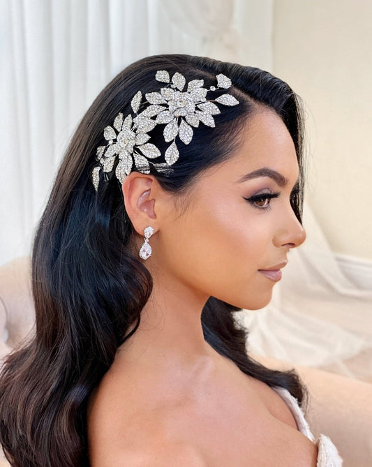 Dazzling Double Blossom Comb Style No. 80065