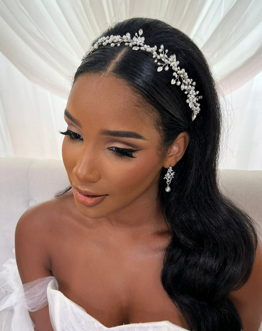 Sweet Pearl And Crystal Vine Style No. 242719
