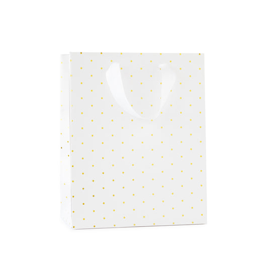 Gold Swiss Dot Gift Bag Wedding Gifting