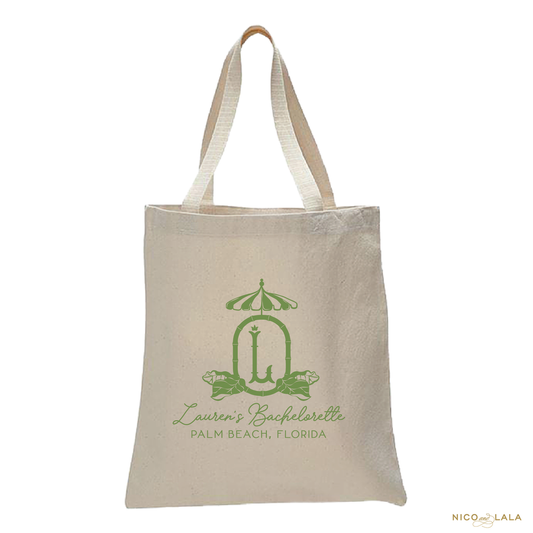Beach Bachelorette Canvas Totes