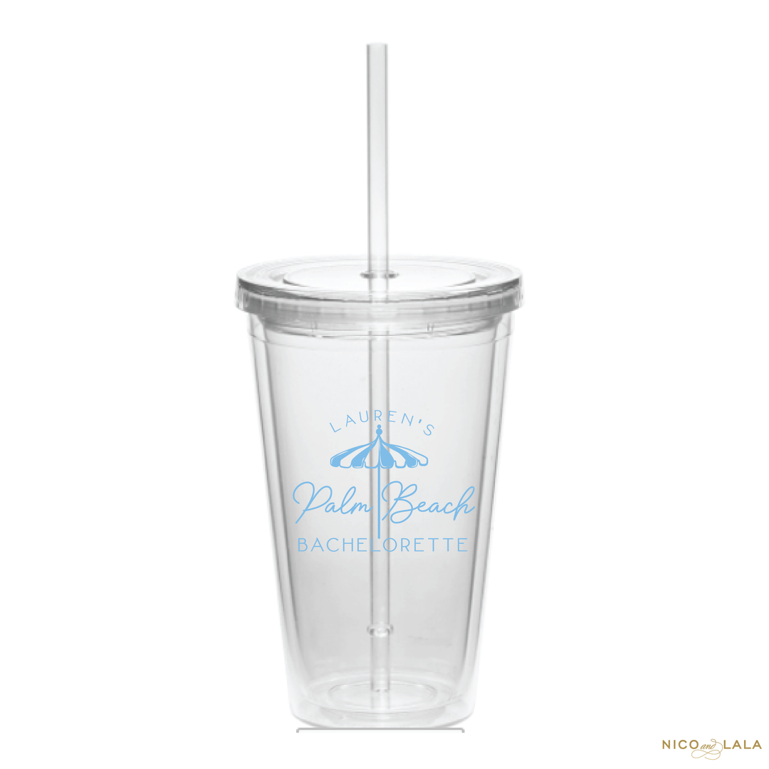 Beach Bachelorette Tumblers