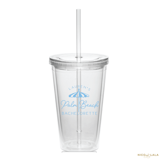 Beach Bachelorette Tumblers