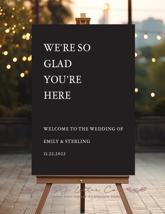 We're So Glad You're ...