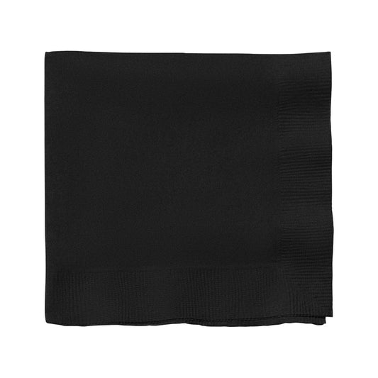 Black Velvet Paper Beverage/Cocktail Napkins