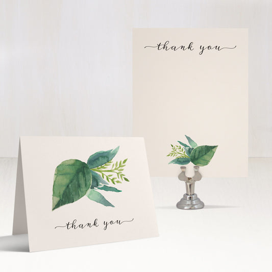 Botanical Garden Thank You Cards