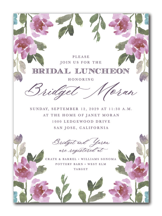 The Bridget Bridal Shower Invitation