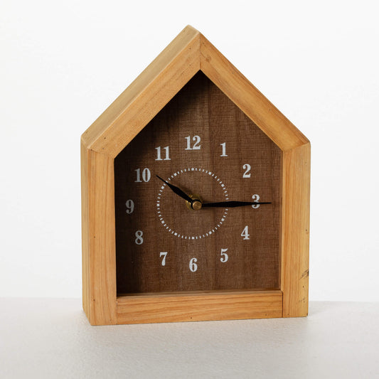 House Shape Desk Clock