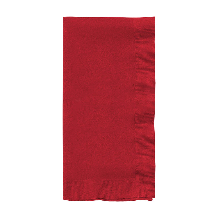 Classic Red Paper Dinner Napkins