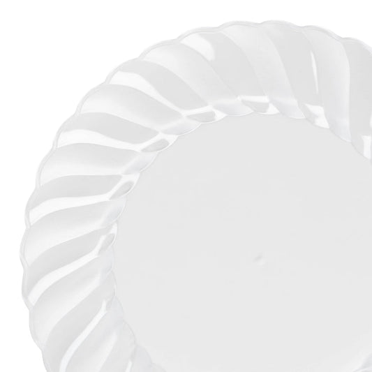 Clear Flair Plastic Appetizer/Salad Plates (7.5")