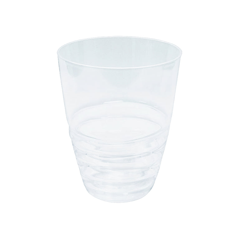 17 oz Clear Swirl Plastic Tumblers