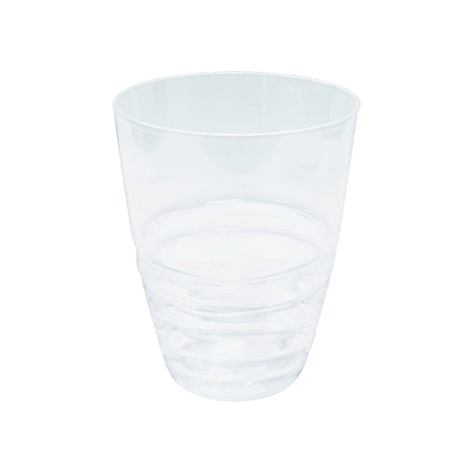 17 oz Clear Swirl Plastic Tumblers