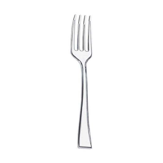 Clear Mini Plastic Disposable Tasting Forks