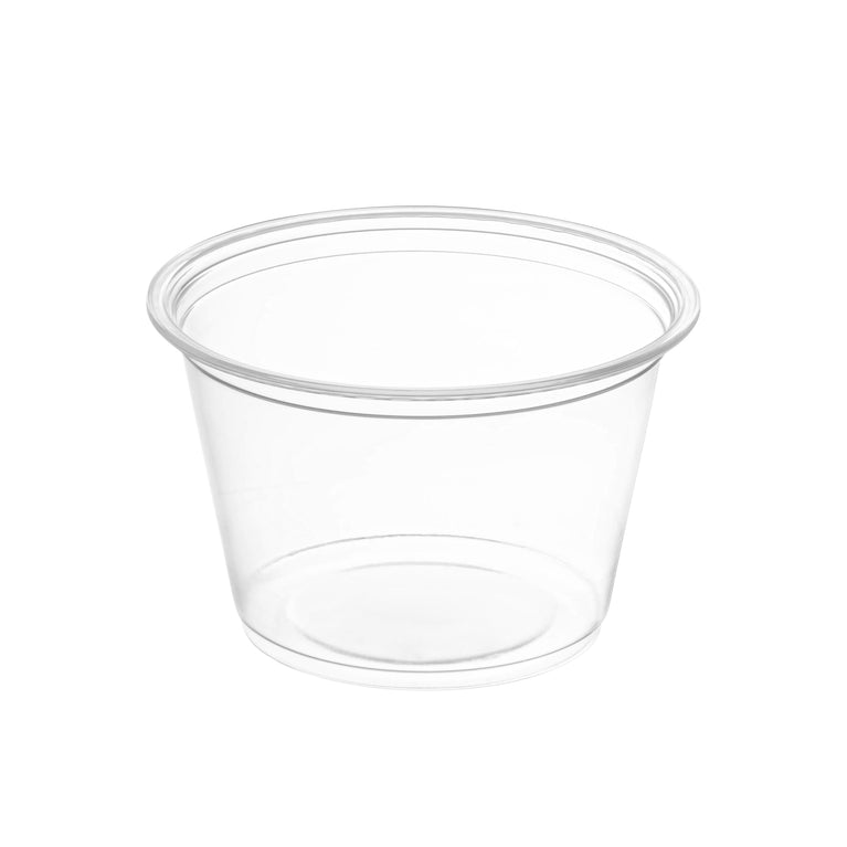 Clear Plastic Portion / Souffle Cups 4oz