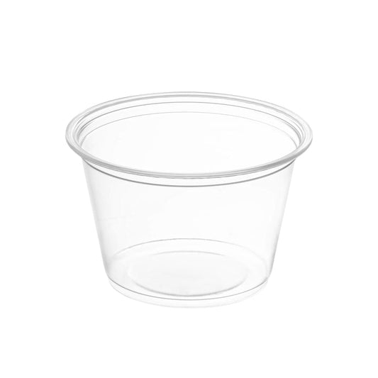 Clear Plastic Portion / Souffle Cups 4oz