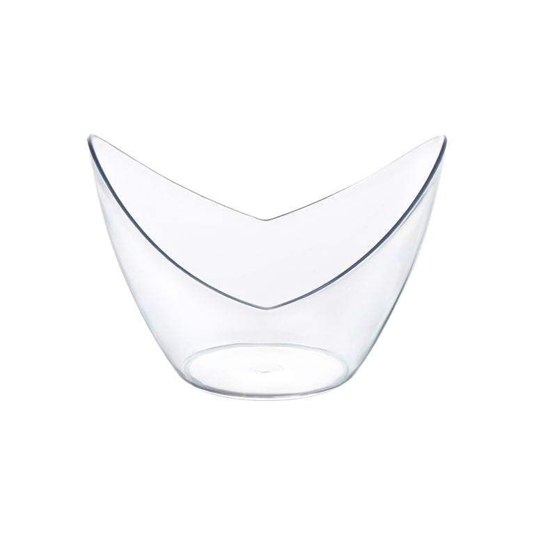 2 oz. Clear Small Disposable Plastic Concave Cups