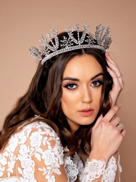 Keilani Beautiful Swarovski Bridal Luxurious Crown