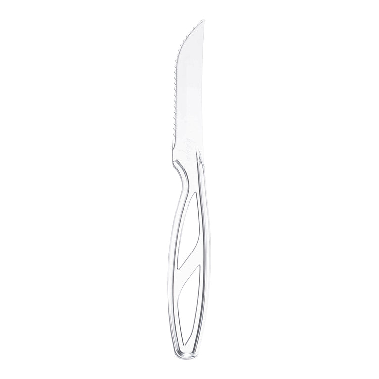 Clear Disposable Plastic Steak Knives