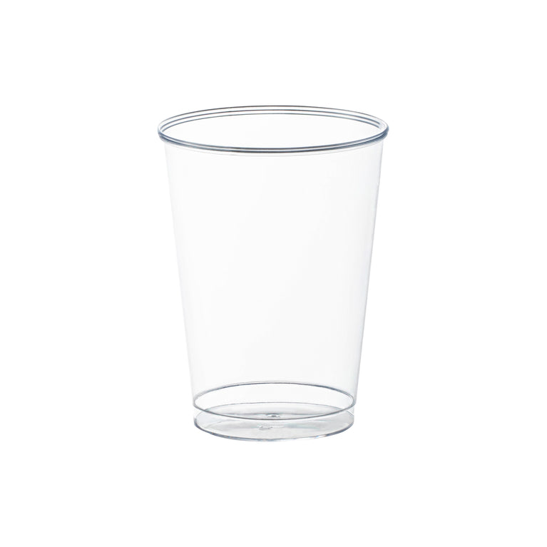 7 oz. Crystal Clear Round Plastic Disposable Party Cups