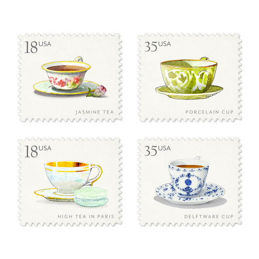 High Tea Decorative Labels